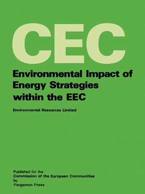 cover image of Environmental Impact of Energy Strategies Within the EEC